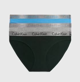 Dámské kalhotky 3pack QD3561E BOZ Mix barev - Calvin Klein Mix barev M