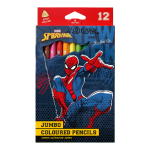 Colorino pastelky trojhranné JUMBO, Spider-Man, 12 barev