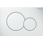 Geberit Set předstěnové instalace, klozet Alpha se sedátkem, tlačítko Sigma01, alpská bílá 110.302.00.5 NR1