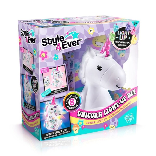 Style4Ever DIY Svítící jednorožec
