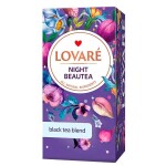 LOVARÉ Night Beautea 48g 24 sáčků, černý čaj