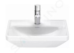 DURAVIT - D-Neo Umývátko 450x340 mm, 1 otvor pro baterii, bílá 0738450041