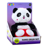 Mamido Plyšová panda s bubny a efekty
