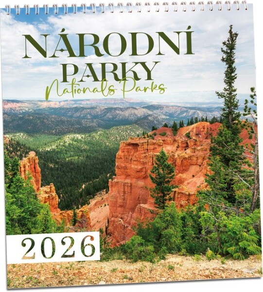 Nástěnný kalendář ARIA 2026 - Národní parky