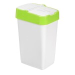 Koš na odpadky HEIDRUN 35l 33 x 26 x 51 cm sv. šedý nebo bílý