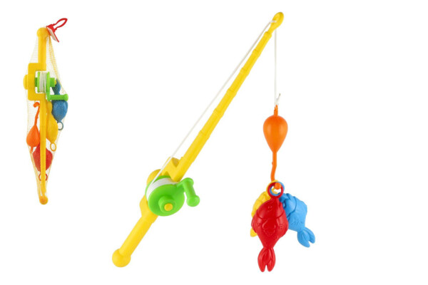 Hra rybaření 2 barvy v síťce