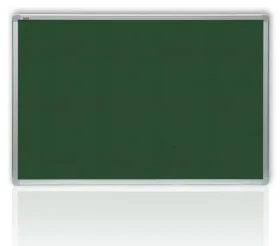 2x3 Filcová tabule zelená 90x60 cm / Tabule / Hliníkový rám / Textilní povrch