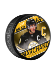 Inglasco / Sherwood Puk Boston Bruins Brad Marchand Captain Collection