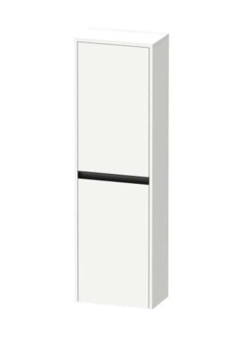 DURAVIT - Ketho.2 Skříňka 132x40x24 cm, 2 dvířka, panty vpravo, matná bílá K21319R18180000