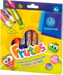 ASTRA Frutos / Voňavý fix s razítkem / ovocná vůně / dvojitý hrot / 10 ks (314024003)