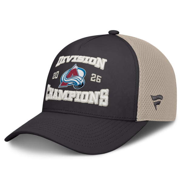 Fanatics Pánská kšiltovka Colorado Avalanche 2026 Central Division Champions Locker Room Trucker Adjustable