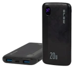 Blow PB10B černá / Powerbanka / 10000 mAh / 22,5 W / USB-C / USB-A (81-151#)
