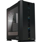 ZALMAN X3 černá / ATX / 2xUSB3.0 + 2xUSB 2.0 / 4x120mm ARGB / bez zdroje / průhledná bočnice (X3 BLACK)