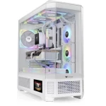 Thermaltake View 600 TG bílá / E-ATX / 2x USB-A 3.0 / 1x USB-C / bez zdroje / průhledná bočnice (CA-11H-00F6WN-00)