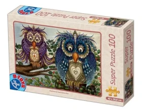 D-TOYS Puzzle Soví pár
