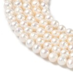 Přírodní sladkovodní perla - smetanově bílá - třída AAA - 4,5 ~ 5 mm - 1 ks