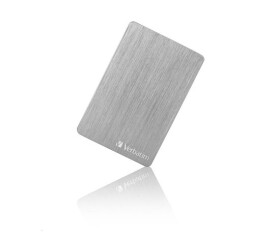 VERBATIM Externí HDD 2TB Store 'n' Go ALU Slim Portable Hard Drive USB 3.2, Silver EDF_714187
