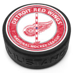 Mustang Puk Detroit Red Wings NHL Center Ice