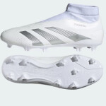 Pánské sportovní boty Kopačky Predator League LL FG M IG7767 Bílá - Adidas bílá 44 2/3