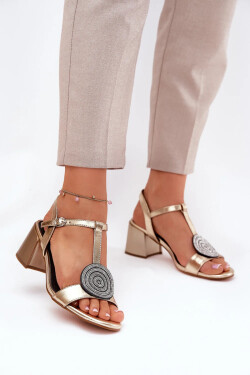 Sandály na podpatku model 211643 Step in style 39