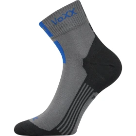 VOXX Ponožky slabé MOSTAN se stříbrem SVĚTLE ŠEDÉ (3 páry) 43-46 110690