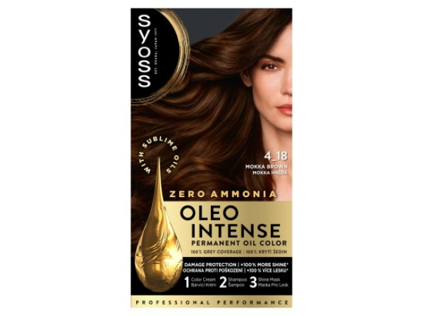 Syoss Oleo Intense Barva na vlasy mokka hnědá 4_18