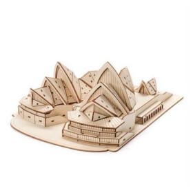 3D dřevěná skládačka Opera v Sydney