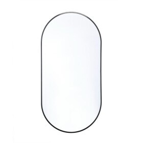 Zrcadlo Naturel B-Way 40x80 cm černá ZBWOV8040C ZBWOV8040C