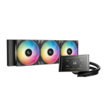 DEEPCOOL Vodní chladič LT360 VISION ARGB, 3x120mm, ARGB, AM5, LGA1851, černá EDF_1808176