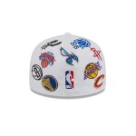 Pánská kšiltovka NBA Logo NEW ERA 5950 All over Velikost: 7 3/8
