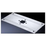 Fibox Mounting plate perforated (350x250x2mm-26x11mm) Galvanized steel,300x400x150/210 montážní deska s otvory ocel pozi