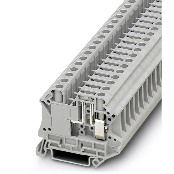 Phoenix Contact UT 6-TG 3046485 oddělovací svorka Pólů: 2 0.2 mm² 10 mm² šedá 50 ks