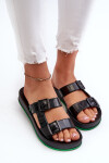Dámské Sandály Na Ploché Podrážce ZAXY LL285073 Černé 39