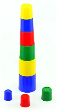 Pyramida kulatá (mix barev)