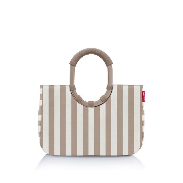 Nákupní taška Reisenthel Loopshopper M Summerstripes coffee