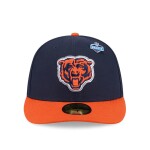 New Era Pánská kšiltovka Chicago Bears NFL 2026 Draft Pre-Curved 59FIFTY Fitted Velikost: 7 1/2