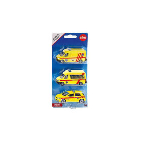 SIKU česká verze - set ambulance sada 3 aut