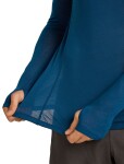 ICEBREAKER Mens 75 Cool-Lite Featherlight LS Crewe, Atlantis velikost: L