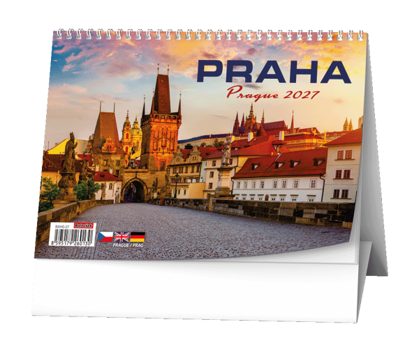 Stolní kalendář 2027 Baloušek Praha