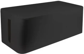 LogiLink Krabice na organizaci kabelů černá / Krabice na organizaci kabelů / plast / 407 x 157 x 133,5 mm (KAB0062)