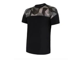 Sensor Merino IMPRESS pánské triko krátký rukáv černá/camo