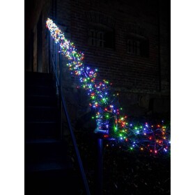 Konstsmide 3860-500 světelný řetěz venkovní 230 V Počet žárovek 364 LED vícebarevný Délka světel: 2.7 m