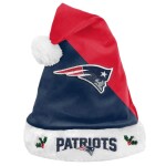 Forever Collectibles Pánská zimní čepice New England Patriots NFL FOCO Basic Santa Weihnachtsmannmütze