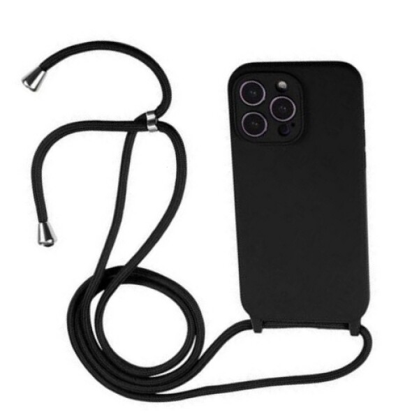 Pouzdro Strap Case pro iPhone 16 Pro Max Black