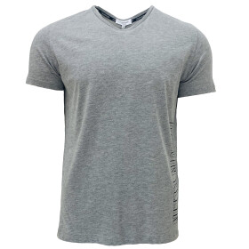 Pánské tričko s krátkým rukávem KM0KM00333-033 - Calvin Klein XL