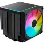 Alpenföhn Matterhorn 2 Aurora Max černá / Chladič CPU / dual tower / 250W TDP / 6× heatpipe / 2× 120mm ARGB (84000000241)