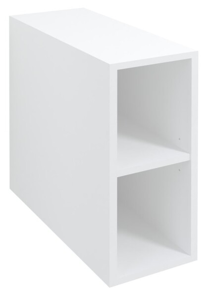 SAPHO - WAVE skříňka spodní policová 20x45x47,8cm, bílá lesk WA020-3030