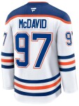 Fanatics Pánský dres Edmonton Oilers NHL Connor McDavid #97 Premium Away Velikost: 46 (S)