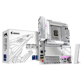 GIGABYTE MB Sc LGA1851 Z890 A ELITE WF7 ICE, Intel Z890, 4xDDR5, 1xDP, 1xHDMI, 1xThunderbolt, WiFi EDF_1706025