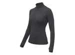 Sensor Merino Bold Roll Neck dámské triko dlouhý rukáv Anthracite Gray vel. M